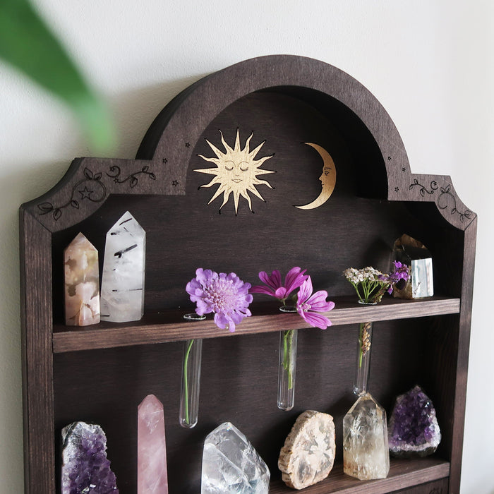 Sun & Moon Apothecary Cabinet - coppermoonboutique