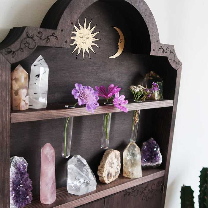 Sun & Moon Apothecary Cabinet - coppermoonboutique