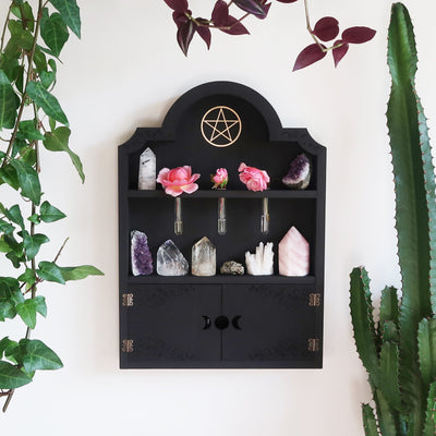 Pentagram Apothecary Cabinet - coppermoonboutique