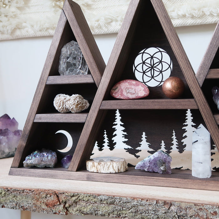 Mountain Crystal Shelf - coppermoonboutique