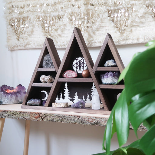 Mountain Crystal Shelf - coppermoonboutique