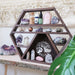 Tree Of Life Hexagon Crystal Shelf - coppermoonboutique