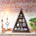 Goddess Engraved Triangle Shelf - coppermoonboutique