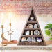 Goddess Engraved Triangle Shelf - coppermoonboutique