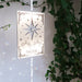 Light Wood Star Tarot Card Wooden Suncatcher - coppermoonboutique