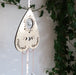 Light Wood Crystal Planchette Suncatcher - coppermoonboutique