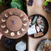 Moon Phase Wooden Storage Box - coppermoonboutique