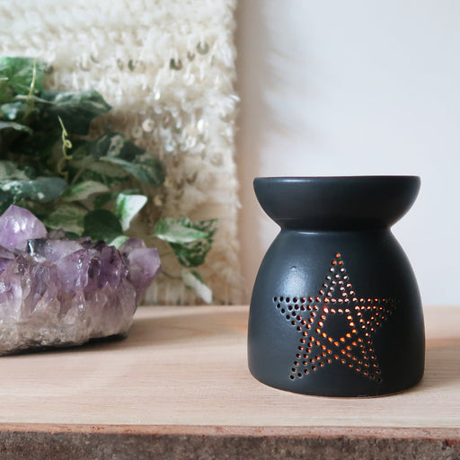 Pentagram oil Burner - coppermoonboutique