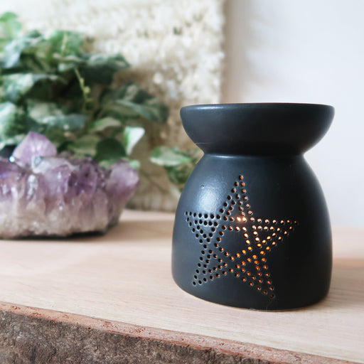 Pentagram oil Burner - coppermoonboutique