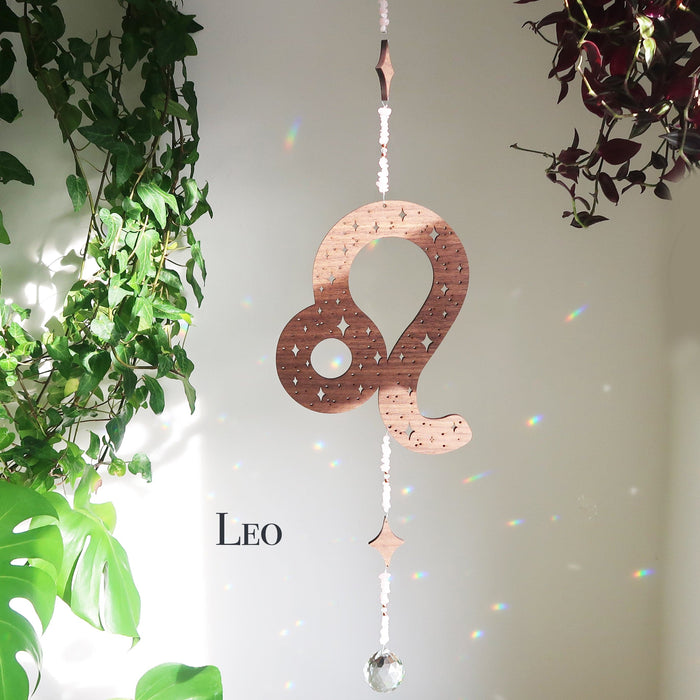 Zodiac Crystal Suncatchers - coppermoonboutique