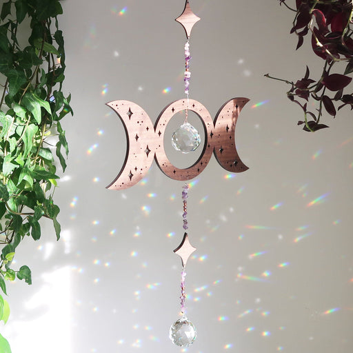 Goddess Crystal Suncatcher - coppermoonboutique