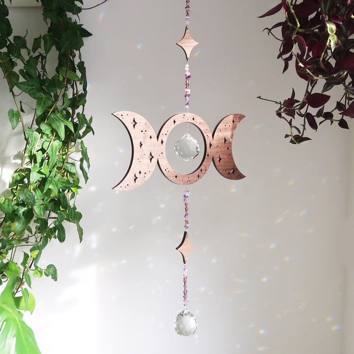 Goddess Crystal Suncatcher - coppermoonboutique