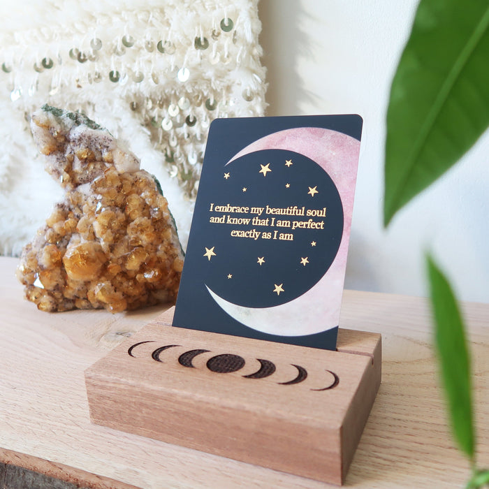 Mini Moonphase Altar Card Stand - coppermoonboutique