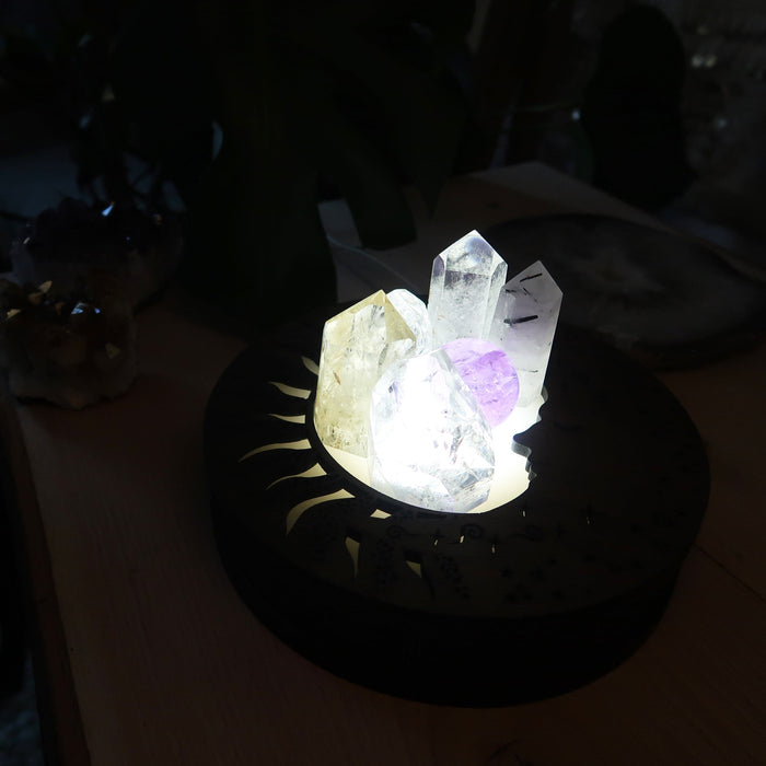Celestial Crystal Light Box - coppermoonboutique