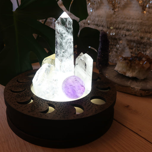 Moon Phase Crystal Light Box - coppermoonboutique