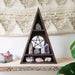 Pentagram Triangle Crystal Shelf - coppermoonboutique