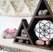 Seed Of Life Triangle Crystal Shelf - coppermoonboutique