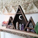 Crescent Moon Mountain Crystal Shelf - coppermoonboutique