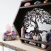 Tree Of Life Hexagon Crystal Shelf - coppermoonboutique