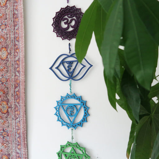 Chakra Gemstone Wall Art, Chakra Stones - coppermoonboutique