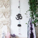 Lotus, OM and Moon Rainbow Gemstone Wall Hanging - coppermoonboutique