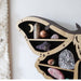 Luna Moth Wooden Crystal Shelf - coppermoonboutique