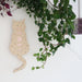 Light Wood Cosmic Kitty Mirrored Wall Lamp - coppermoonboutique