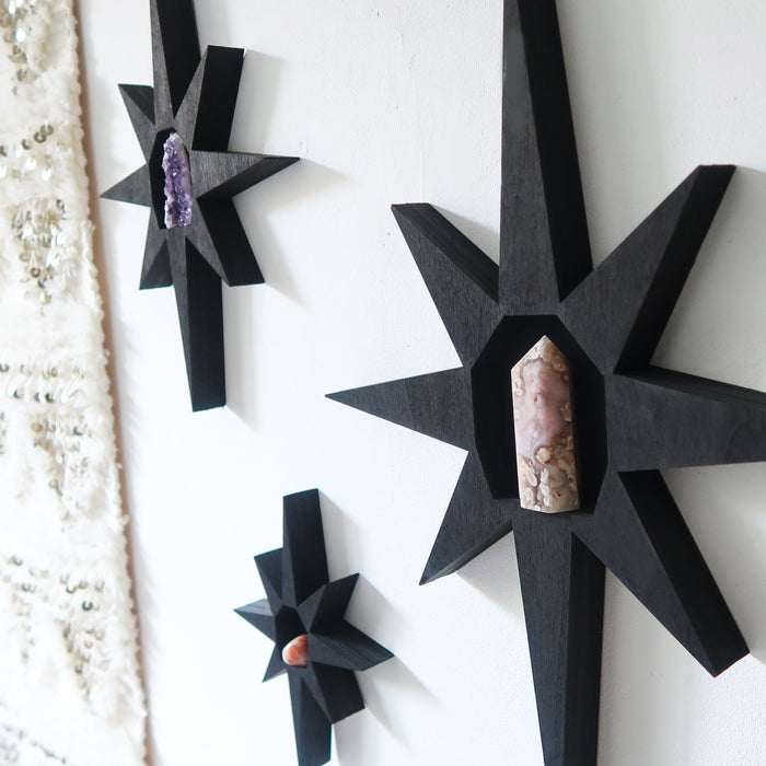 Star Wooden Crystal Shelf