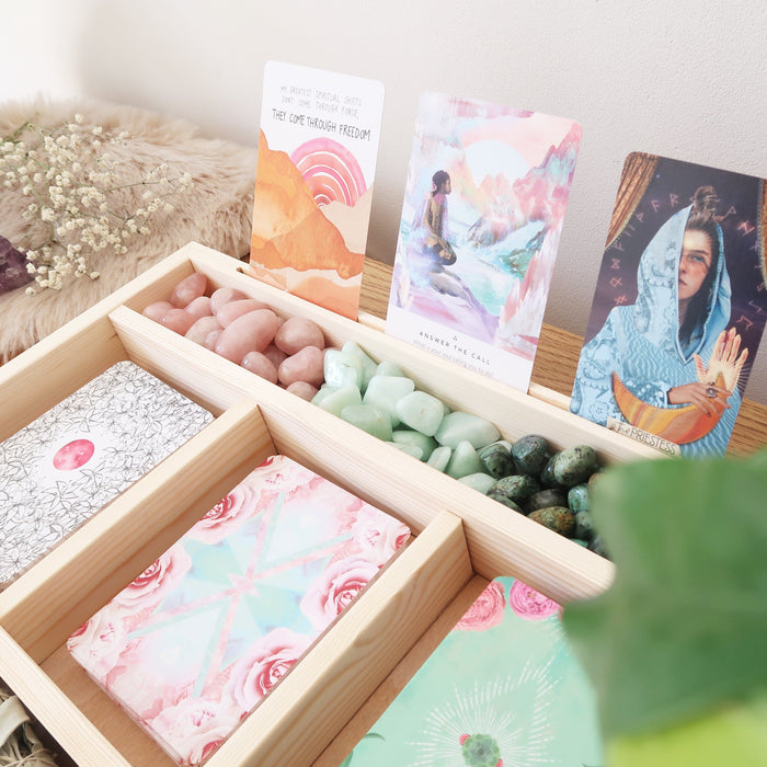 Sun & Moon Oracle Display Tarot Box