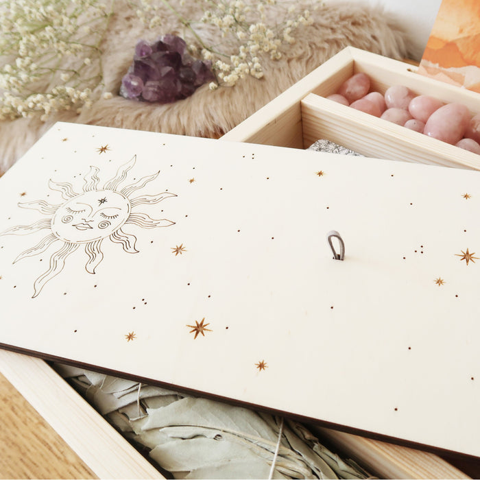 Sun & Moon Oracle Display Tarot Box