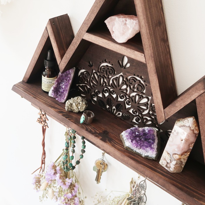 Mandala Mountain Jewellery Shelf