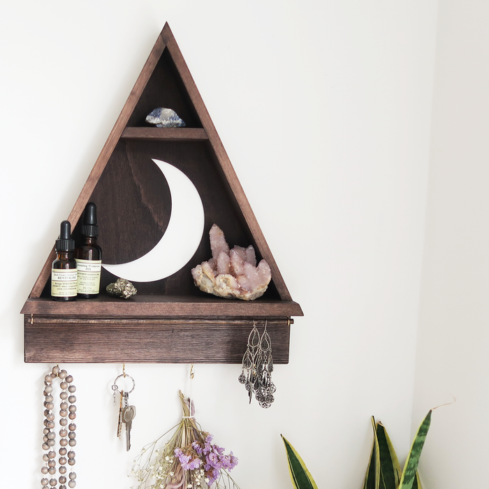 Sun & Moon Jewellery Storage Shelf