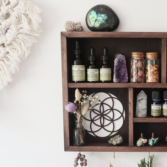 Seed of Life Jewellery Shelf