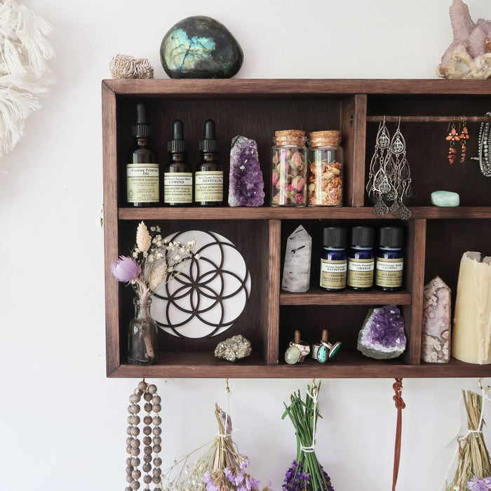 Seed of Life Jewellery Shelf