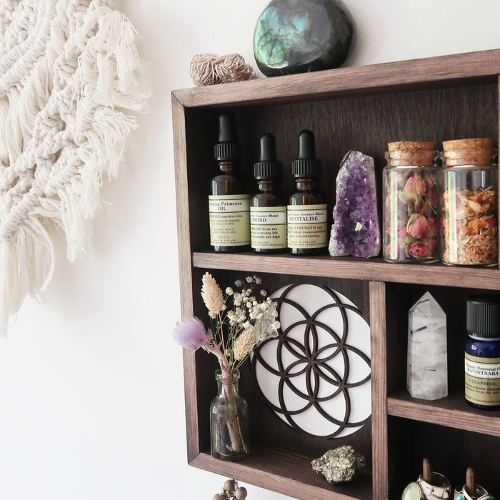 Seed of Life Jewellery Shelf
