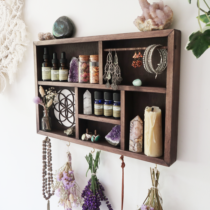 Seed of Life Jewellery Shelf