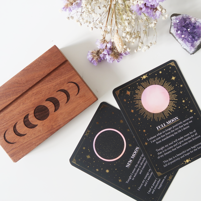 Mini Moonphase Altar Card Stand - coppermoonboutique