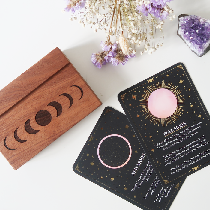 Mini Moonphase Altar Card Stand - coppermoonboutique