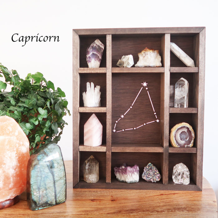 Zodiac Crystal Shelf - coppermoonboutique