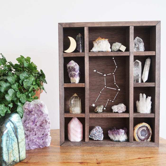 Zodiac Crystal Shelf - coppermoonboutique