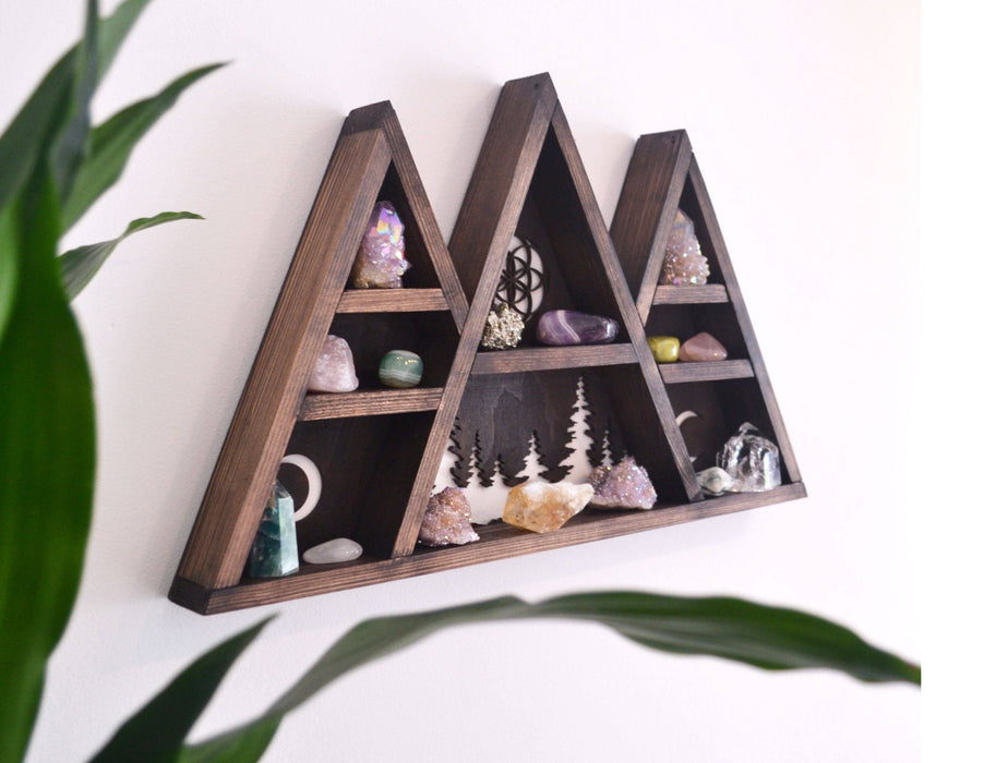 Mountain Crystal Shelf - coppermoonboutique