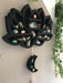 Lotus Flower and Moon Hanging Shelf - coppermoonboutique
